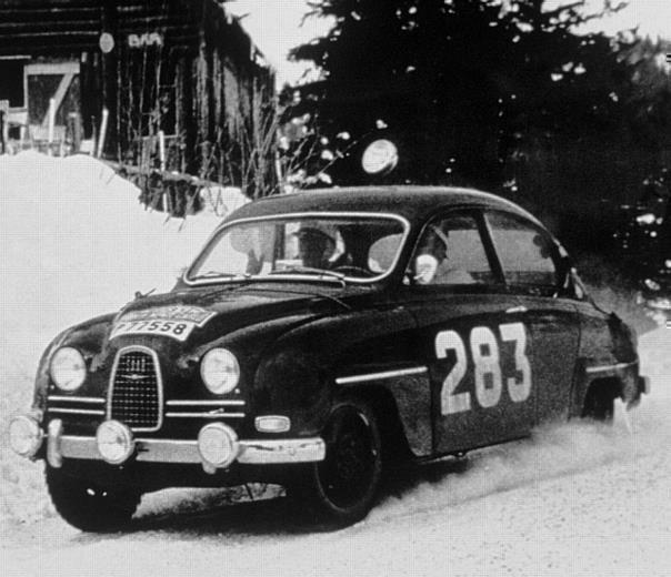 Monte Carlo Rally 1963. Erik Carlsson´s 2nd straight win.